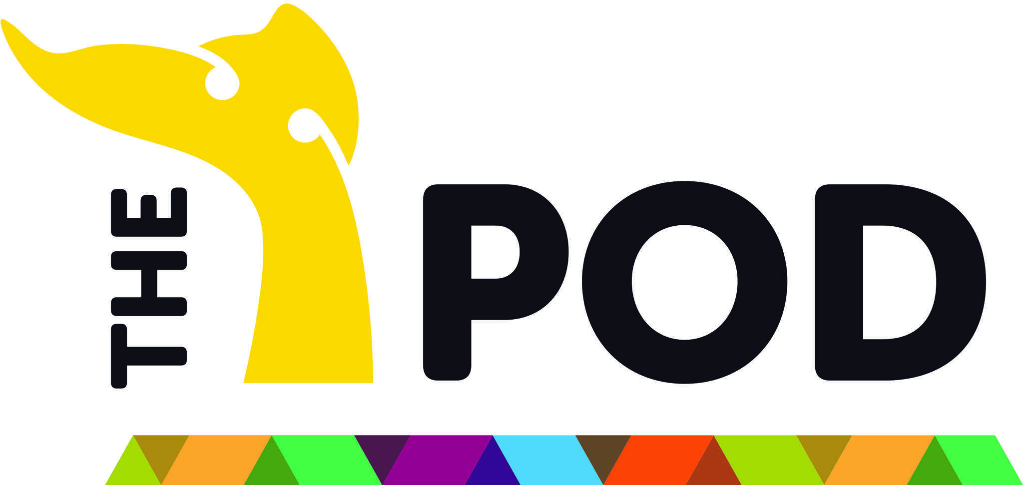 The Pod Logo CMYK